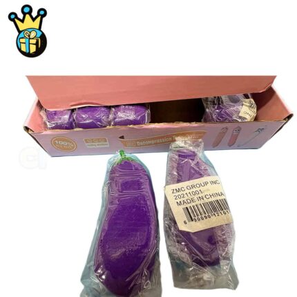 Decompression Eggplant Toy | Pack of 12