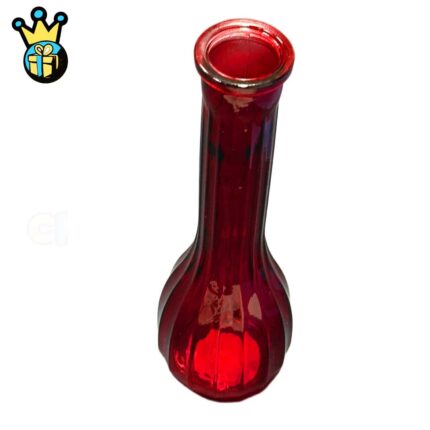 GLASS BUD VASE RED (US) | 1 case