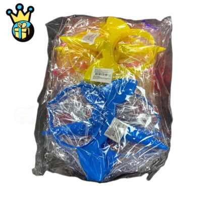 Assorted Colour Plastic Headband | Pack of 12