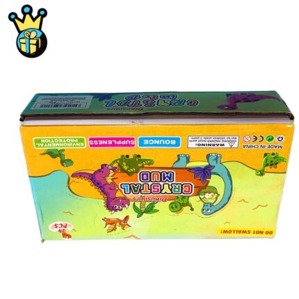 Dinosaurs Crystal Mud | Pack of 12