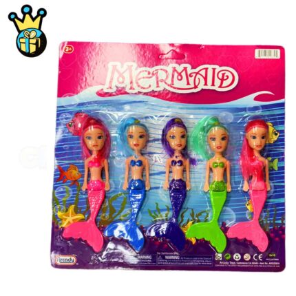 Mermaid - 5 in 1 Pack | Pack of 12