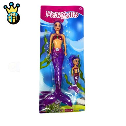 Mermaid - 1 Big & Small | Pack of 12