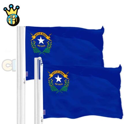 NEVADA - 3X5ft POLY FLAG